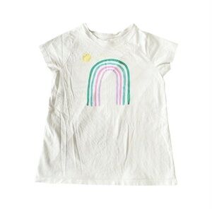 Tea Collection Rainbow UV Graphic Tee Size 14